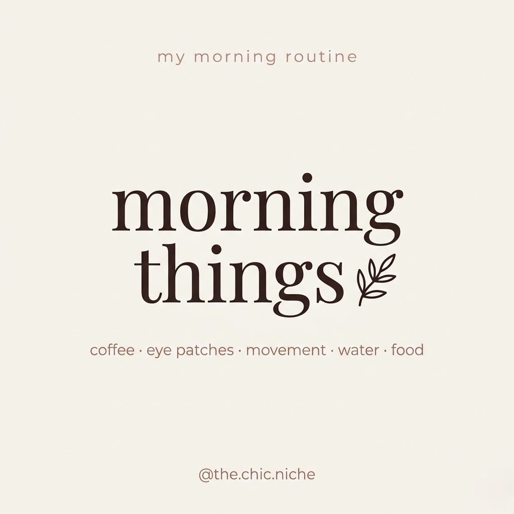 My Simple Morning Routine: 5 Things That Actually Make My Mornings Better